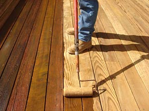 Staining Wood Deck